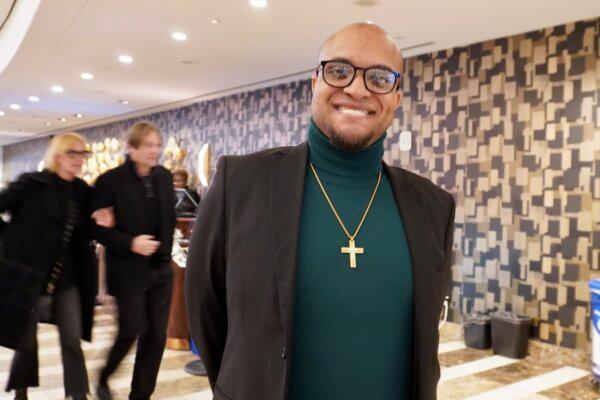 Anthony Howard enjoyed Shen Yun at the Atlanta Symphony Hall on Dec. 24, 2024. (Sherry Dong/The Epoch Times)