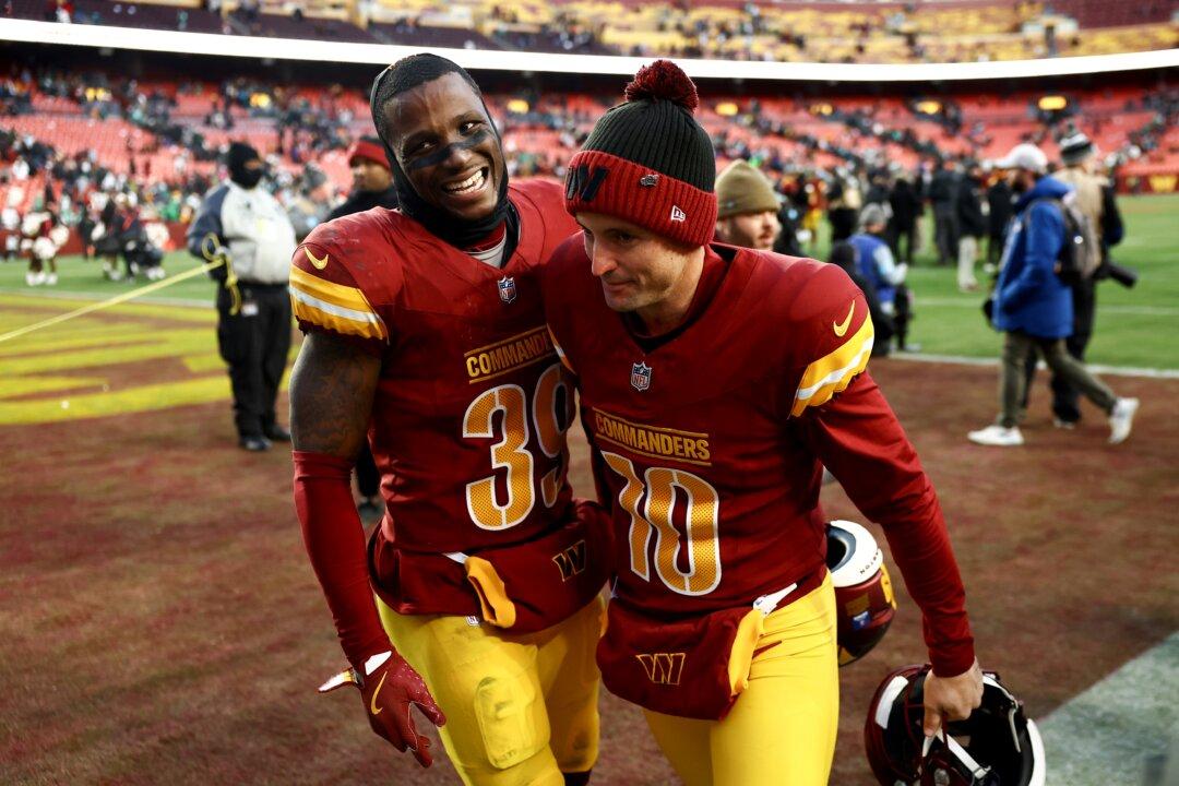 Commanders Defensive Back Pops the Question on Field After Win Against Falcons