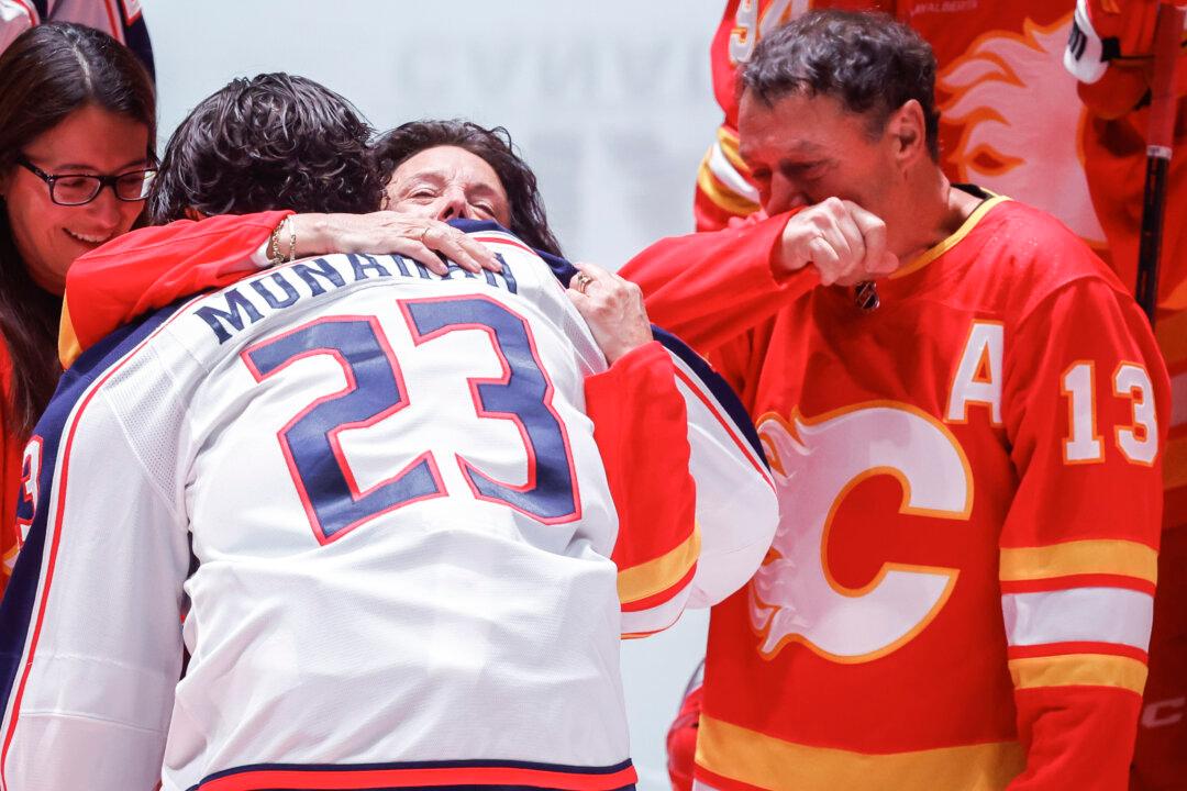Flames Honor the Late Johnny Gaudreau and Welcome His Family Back to Calgary