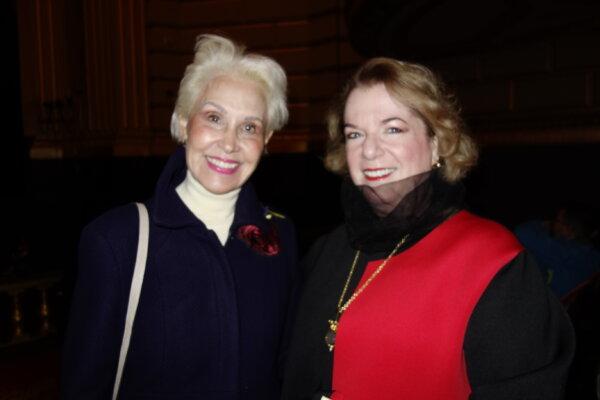 J.R. Nuerge and Jennifer Meighan enjoyed Shen Yun's matinee at the War Memorial Opera House on Jan. 5, 2025. (Lily Yu/The Epoch Times)
