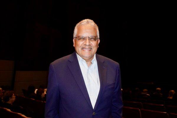 Ricardo Flores at the Shen Yun Performing Arts performance at Eisemann Center on Jan. 5, 2024. (Sherry Dong/The Epoch Times)