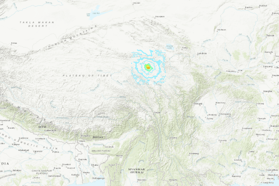 5.7-Magnitude Earthquake Strikes Northwestern China