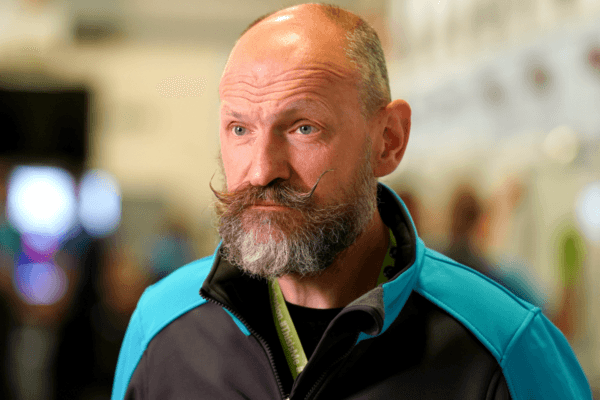 Chris O'Shea, group chief executive of Centrica, speaks to the media at the Scottish Gas Academy in Hamilton, Lanarkshire, Scotland, on July 7, 2023. (Andrew Milligan/PA Wire)