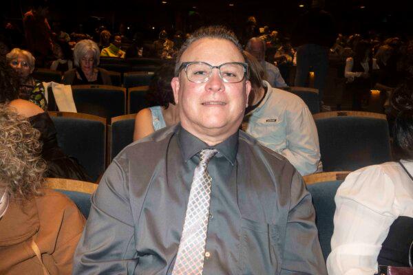 Randy Reffner enjoyed Shen Yun at Zellerbach Hall in Berkeley, Calif., on Jan. 11, 2025. (Gary Wang/The Epoch Times)
