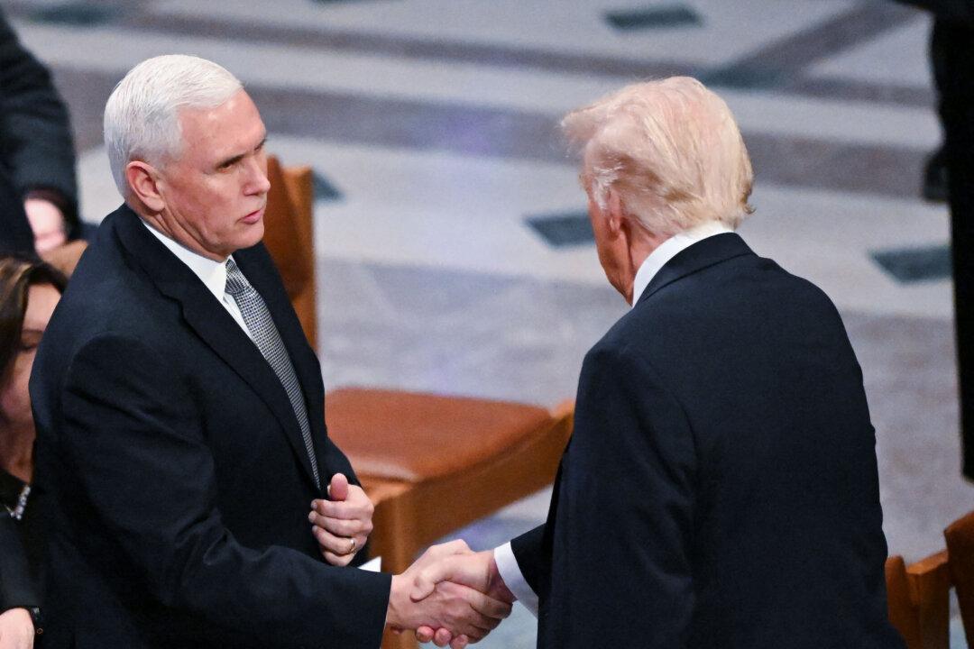 Pence Says He Congratulated Trump on Election Win During Carter Funeral
