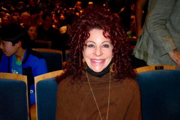 Jane Milan felt enlightened after seeing Shen Yun at Zellerbach Hall in Berkeley on Jan. 12, 2025. (Lily Yu/The Epoch Times)