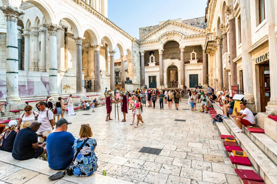 Split, Croatia: Modern Life in the Hallways of Diocletian
