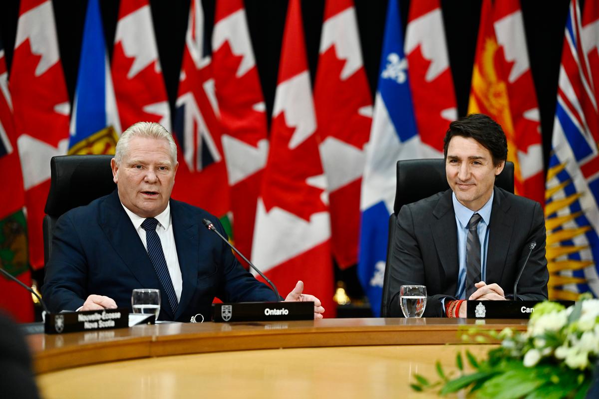 Trudeau, Premiers Considering Support for Industries Impacted by US Tariffs, Encourage Buying Canadian