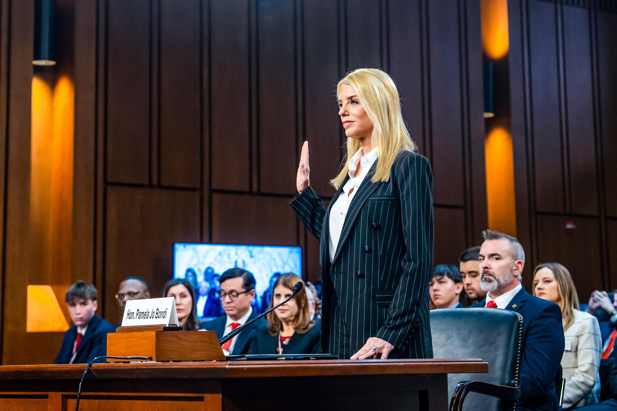 6 Takeaways From Pam Bondi’s Confirmation Hearing for Attorney General
