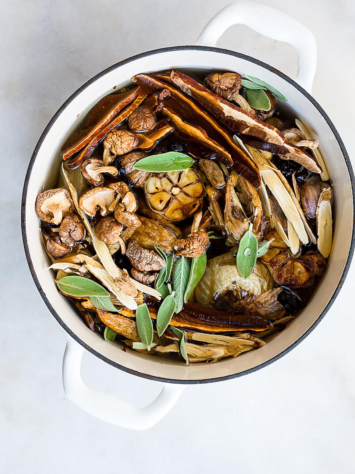Medicinal Mushroom Broth