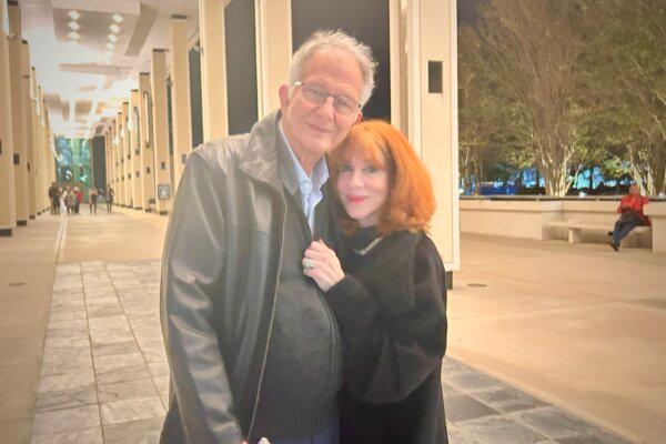 Winston and Candice Cope enjoyed Shen Yun's evening performance at the Duke Energy Center for the Arts on Jan. 16, 2025. (Teng Dongyu/The Epoch Times)
