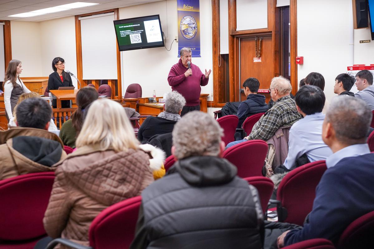 Residents Discuss Middletown Community Campus Redevelopment at Public Meeting