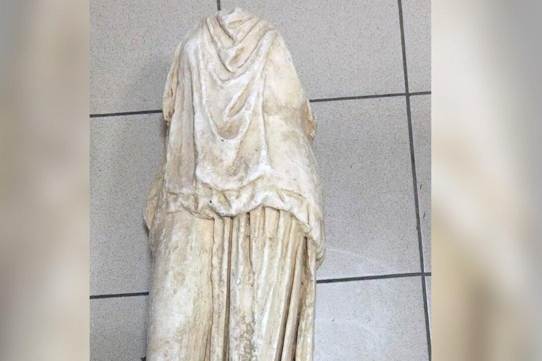 2,000-Year-Old Statue Is Found Abandoned in Garbage Bag in Greece