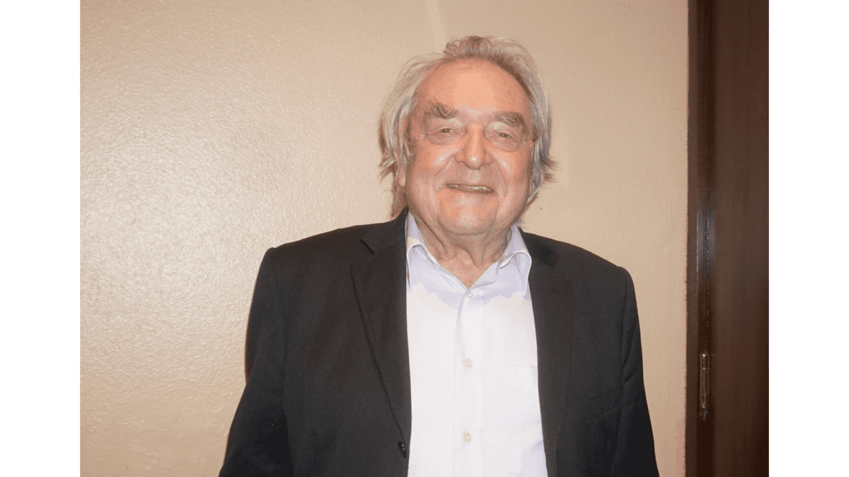 Roger Kemp attended Shen Yun Performing Arts at the New Theatre in Oxford on Jan. 22, 2025. (Mary Man/The Epoch Times)