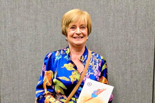 Christina Despoteris OAM attends Shen Yun Performing Arts at the Melbourne Convention and Exhibition Centre in Melbourne, Australia, on Feb. 15, 2025. (The Epoch Times)