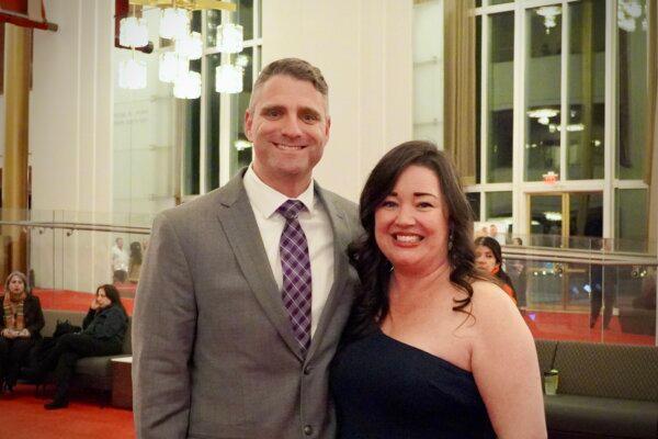 Wes and Bonnie Strickland enjoyed Shen Yun at the Kennedy Center Opera House in Washington D.C., on Feb. 20, 2025. (Terri Wu/The Epoch Times)