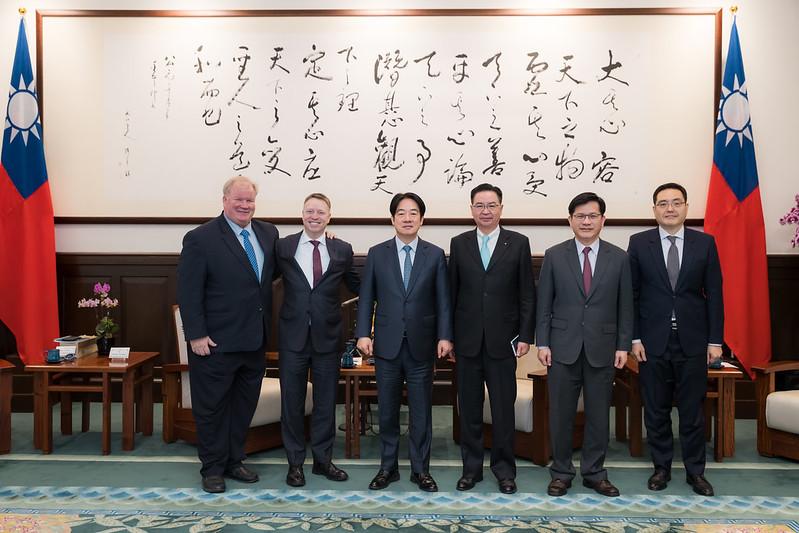 Taiwan President Meets Former US Deputy National Security Adviser