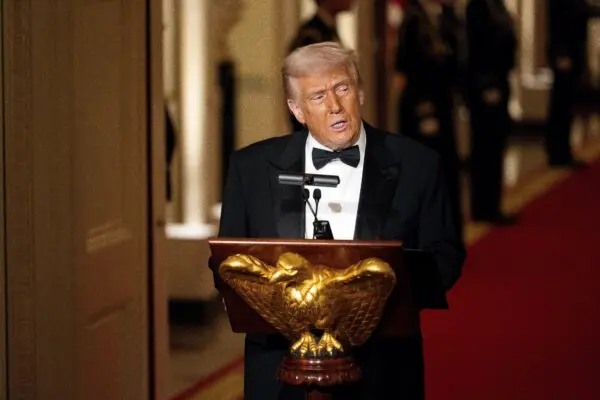 Trump Participates in Dinner With Central Asian Countries