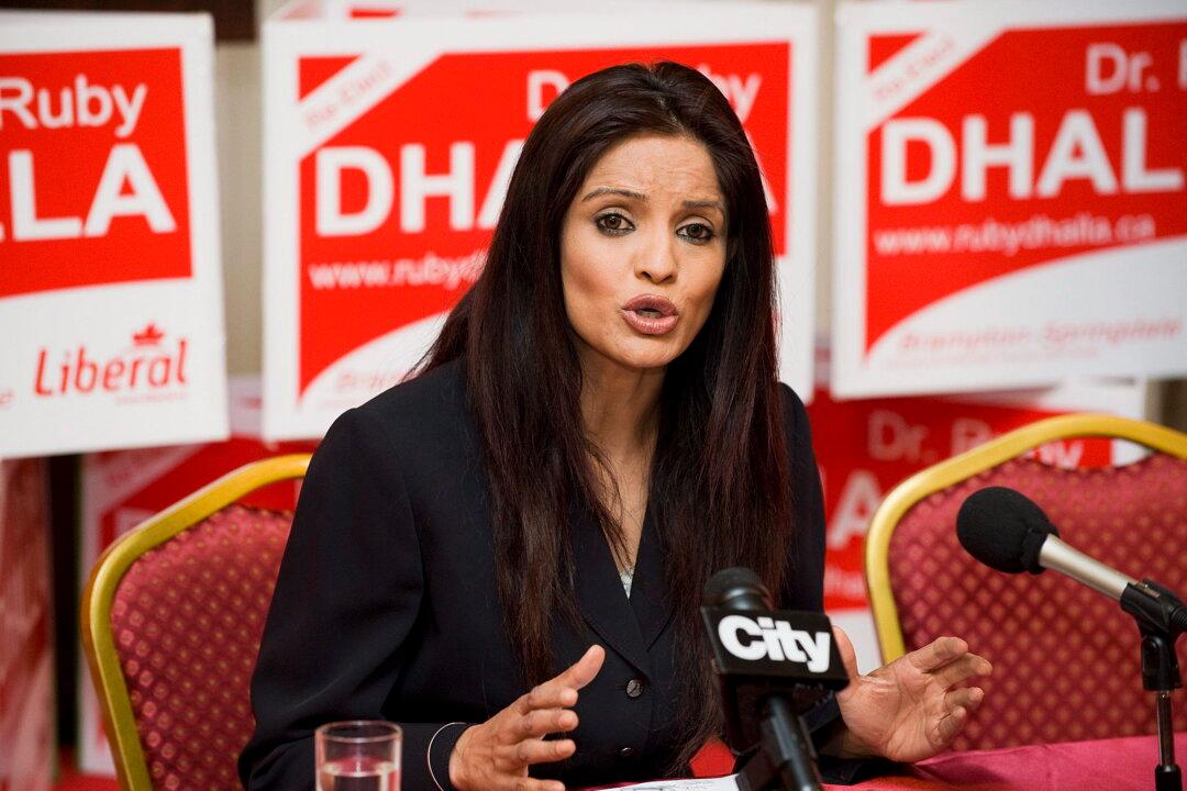 Liberal Party Confirms Ruby Dhalla’s Disqualification From Leadership Race
