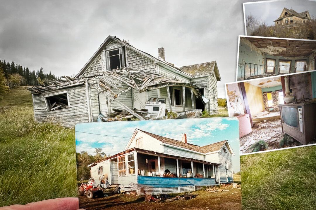 ‘Times Were Simpler’: Photographer Explores Century-Old Abandoned Farmhouses in Rural Alberta
