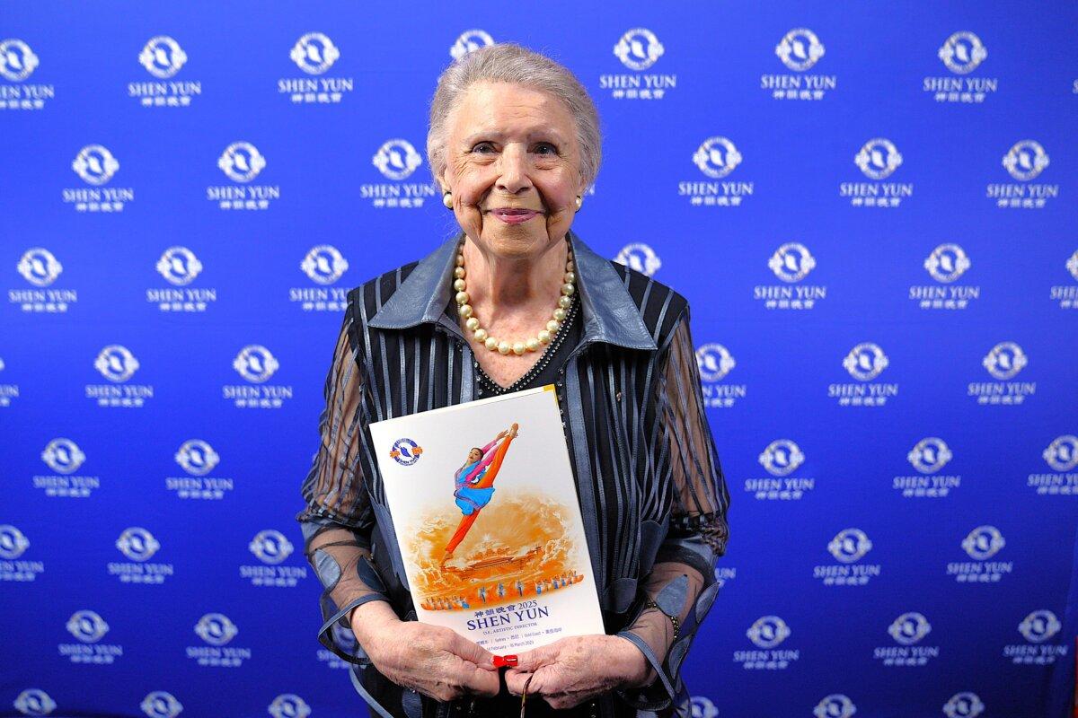 Australian entrepreneur and billionaire Imelda Roche attends Shen Yun Performing Arts at the Capitol Theatre in Sydney, Australia, on Feb. 28. 2025. (NTD)