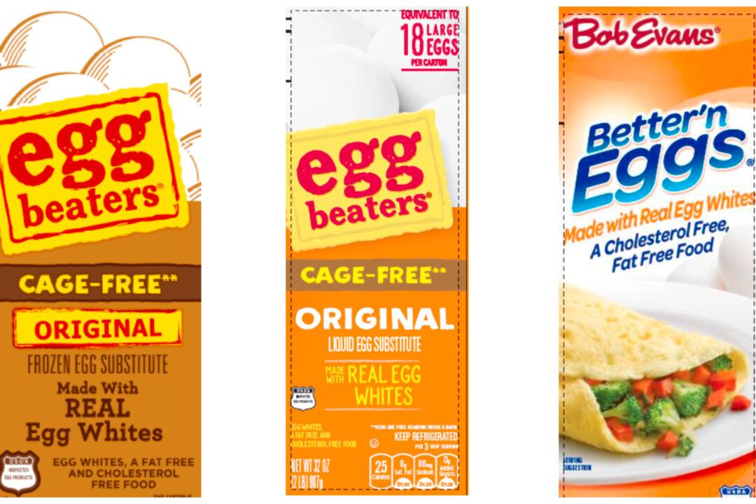 212,268 Pounds of Egg Products Potentially Containing Bleach Recalled
