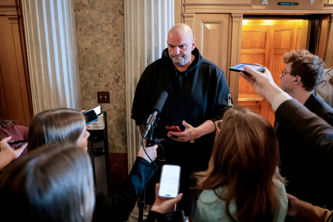 Fetterman Rejects Party-Switch Talk: ‘I’d Be a Terrible Republican’