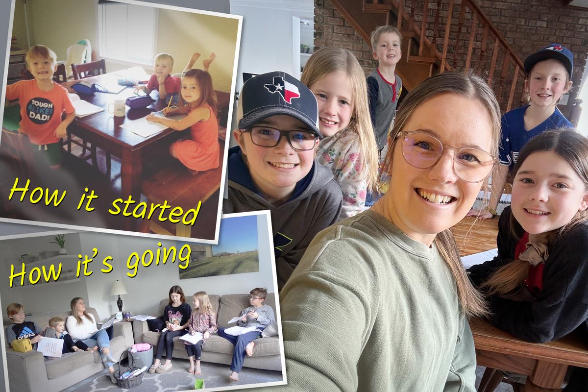 ‘A Well-Rounded Education’: Homeschooled Ontario Mom Now Teaches Her Own 5 Kids at Home