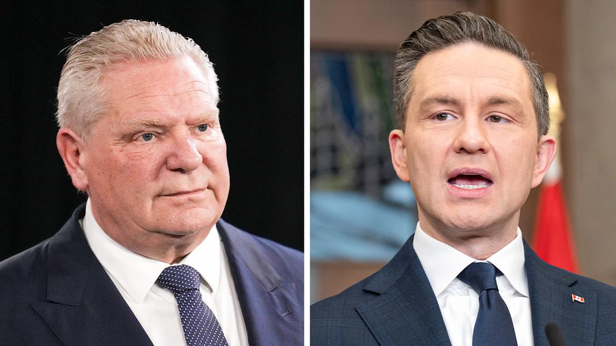 Ford, Poilievre Dispute Media Report Suggesting the Two Are at Odds