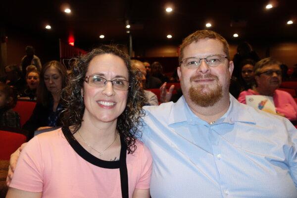 Brent Cottrell and his wife attended Shen Yun Performing Arts at the Clowes Memorial Hall, Butler Arts Center in Indianapolis, Indiana on Mar. 23, 2025. (Michael Huang/The Epoch Times)