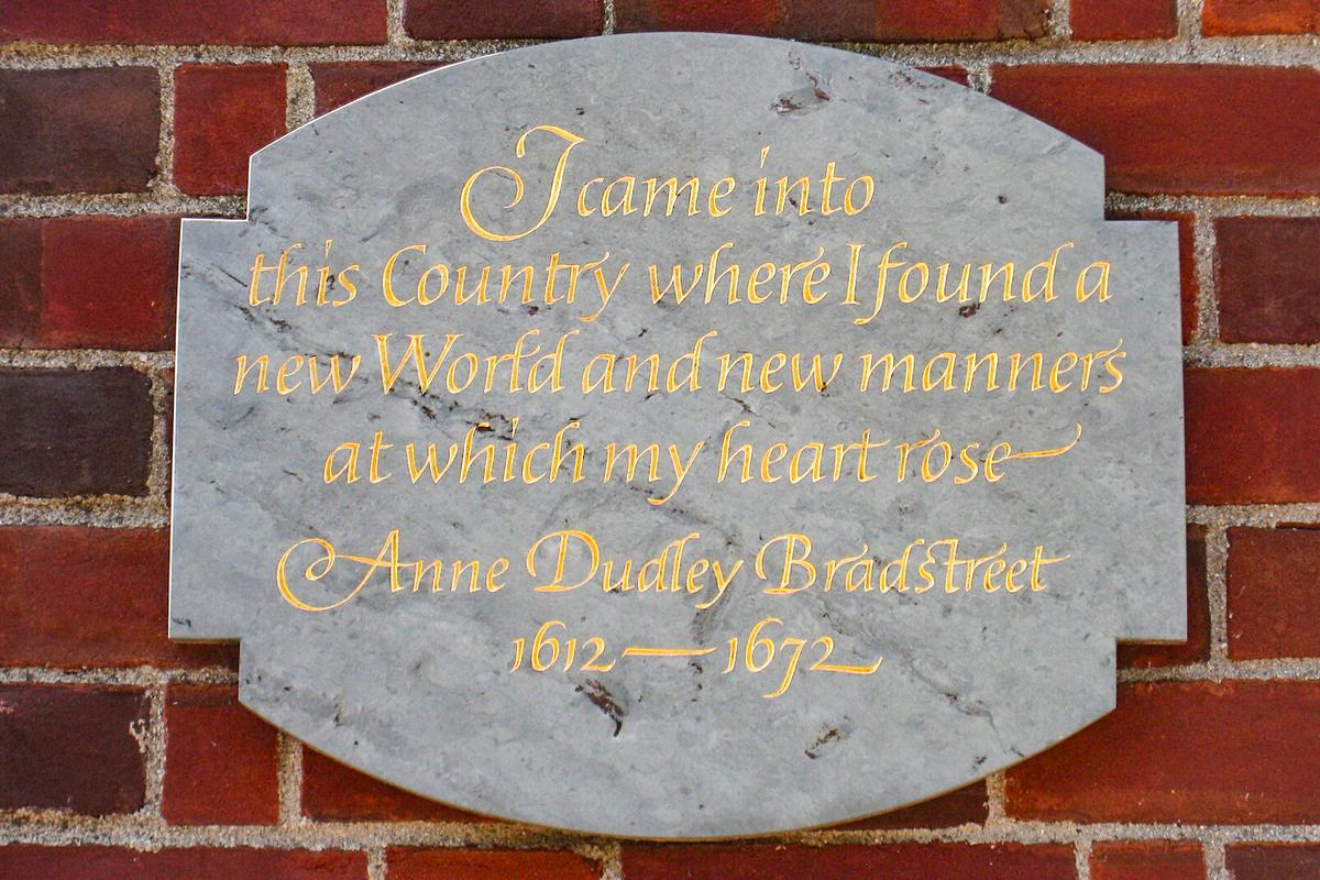 Wife, Mother, and New World Poet: The Remarkable Anne Bradstreet