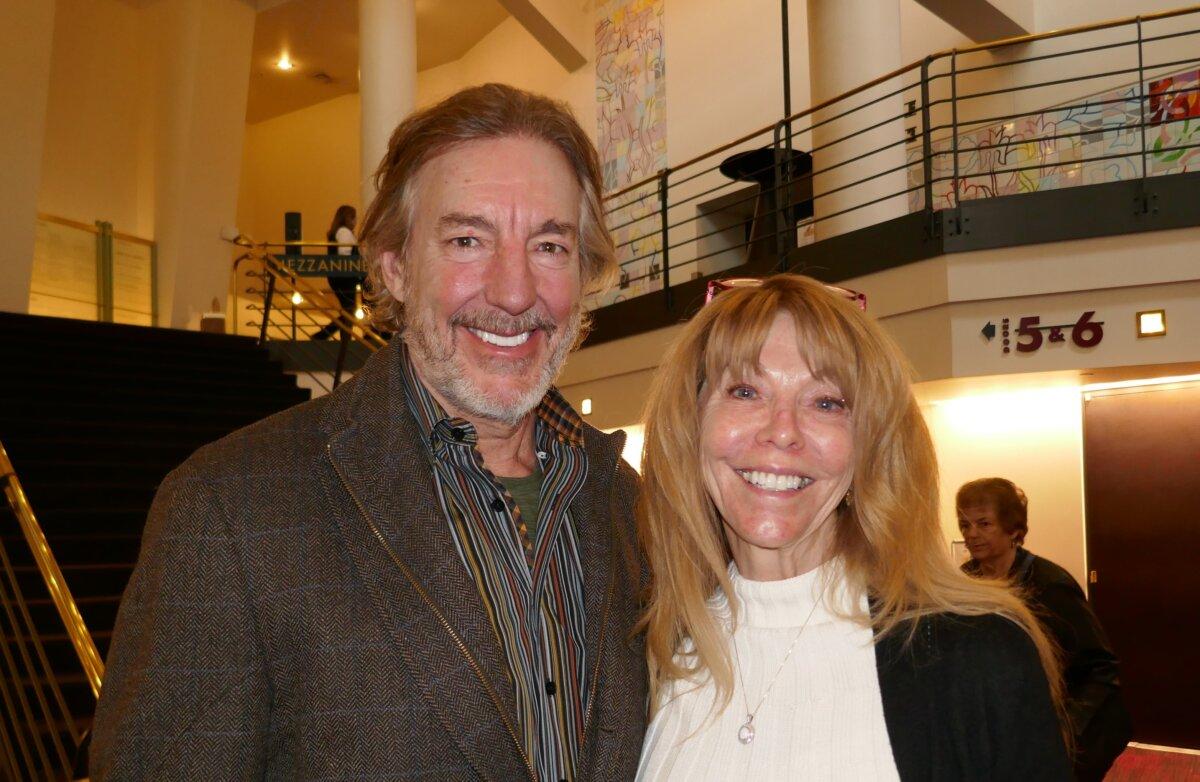 Amory Host and Sandra Russell attended Shen Yun Performing Arts at the Buell Theatre in Denver on April 3, 2025. (Lily Yu/The Epoch Times)