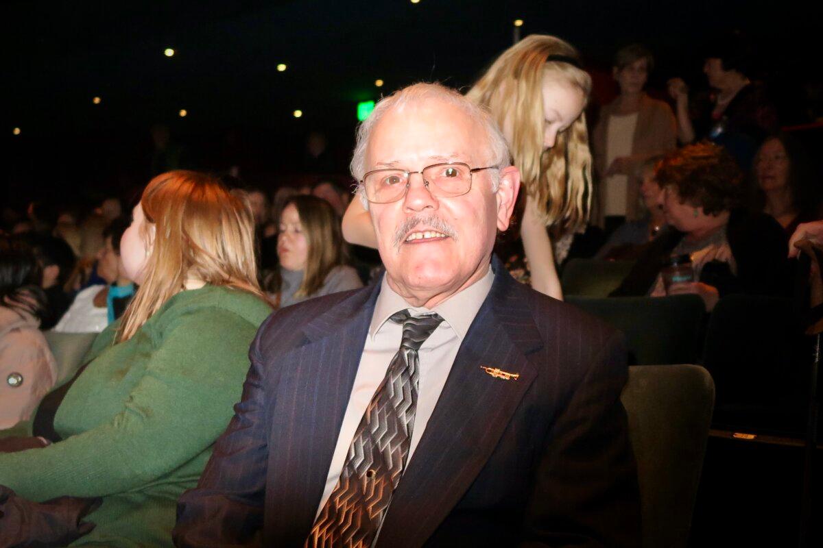 Alan Francisco enjoyed Shen Yun at the Marion Oliver McCaw Hall in Seattle on April 3, 2025. (Sunny Chen/The Epoch Times)
