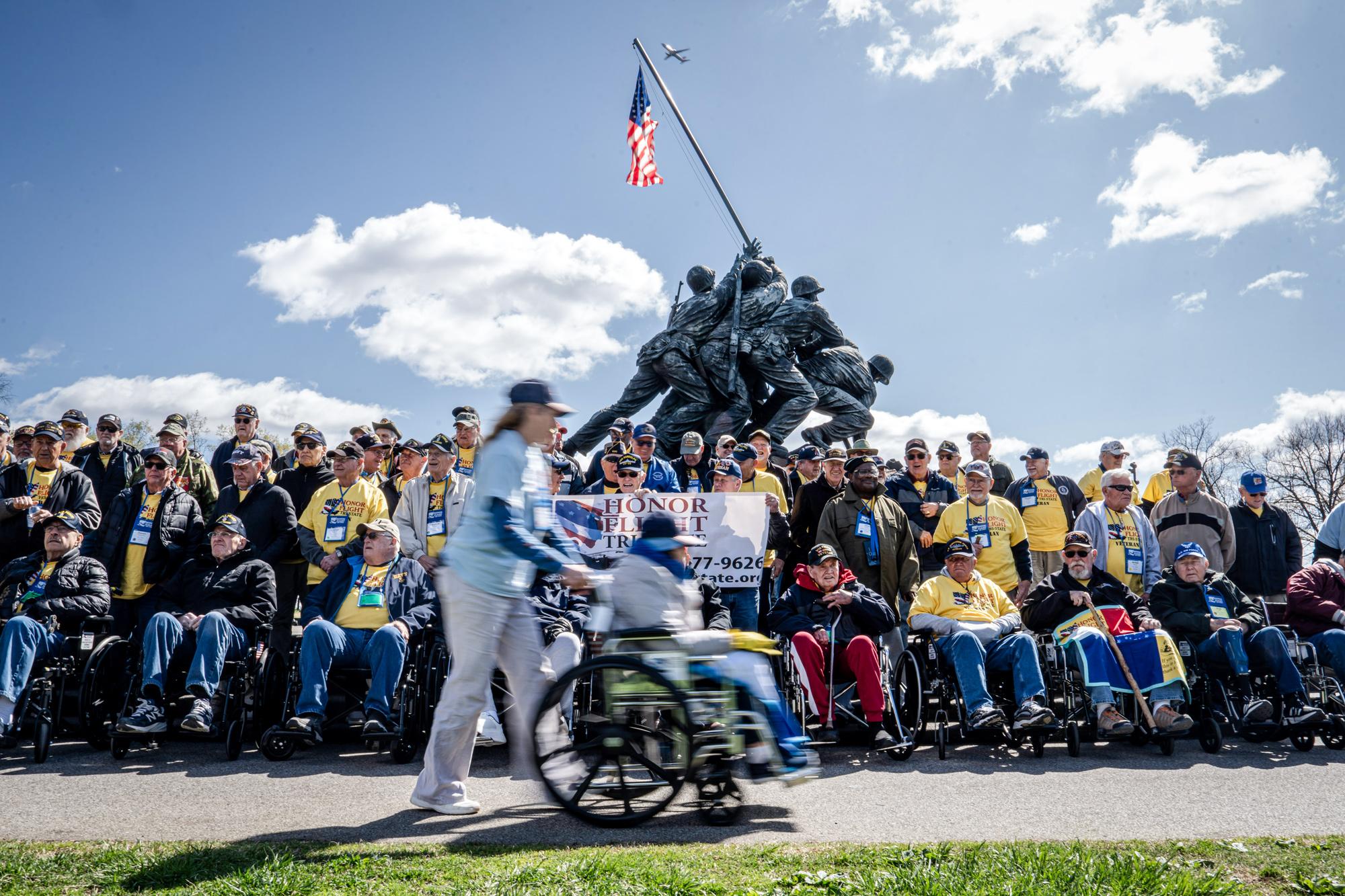 Vietnam Vets on Emotional ‘Honor Flight’ Mark 50th Anniversary of War’s End