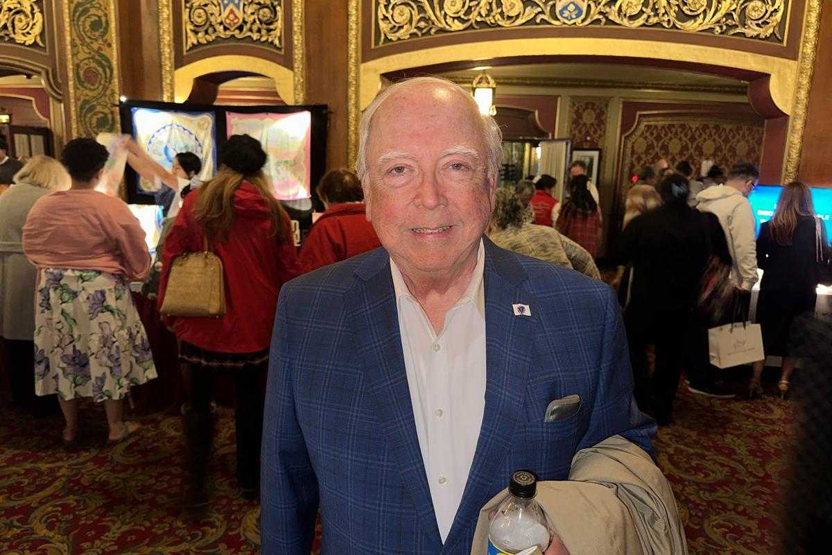 David Gormley enjoyed Shen Yun at the Providence Performing Arts Center on May 10, 2025. (Weiyong Zhu/The Epoch Times)