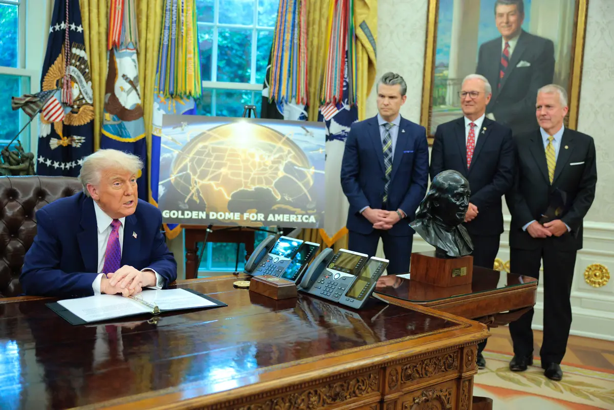 Hegseth Hails First Test of America’s ‘Golden Dome’ Missile Defense Shield