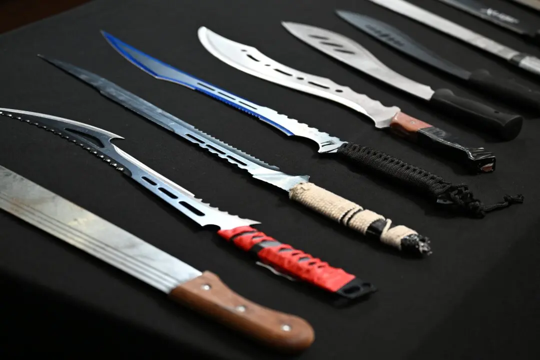 Victoria Police Seize 15,000 Knives in 2025