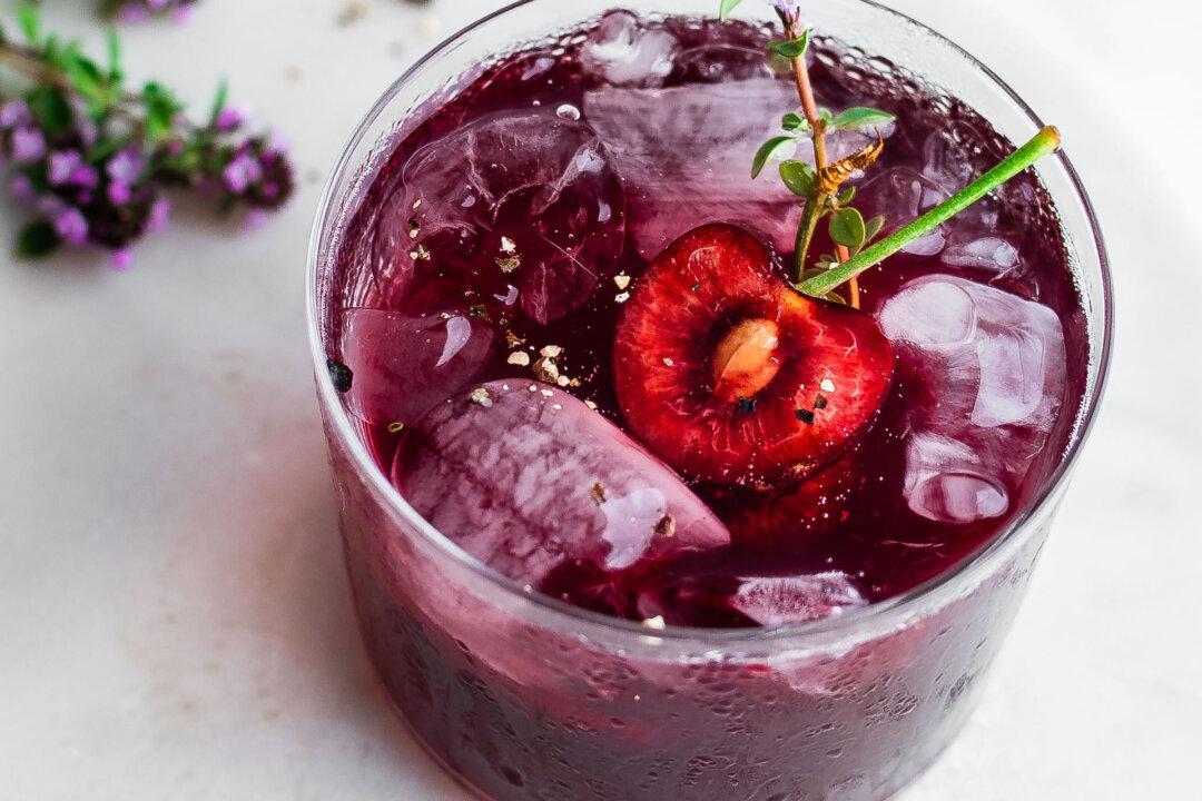 Cherry and Thyme Shrub