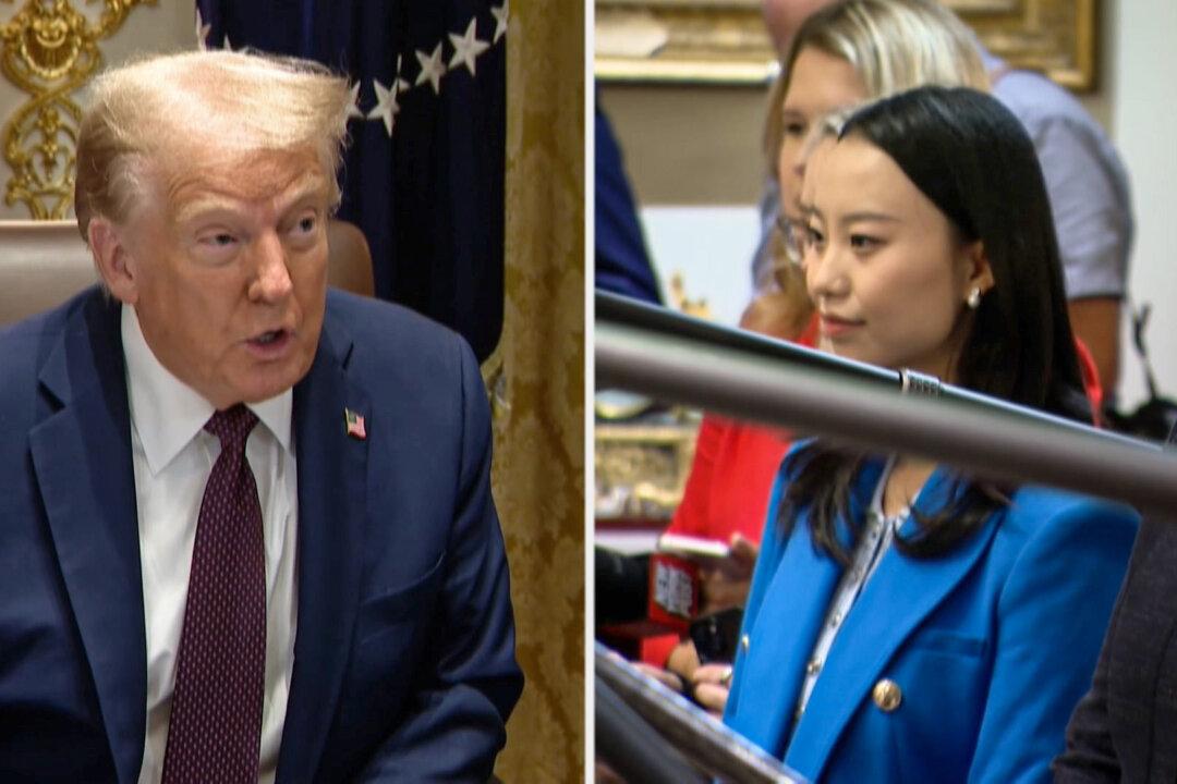 Trump Asks NTD White House Correspondent to Share Her DC Mugging Story at Cabinet Meeting
