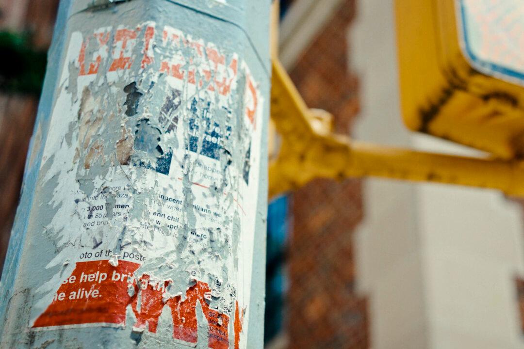 ‘Torn’: Degrading Hostage Posters in NYC