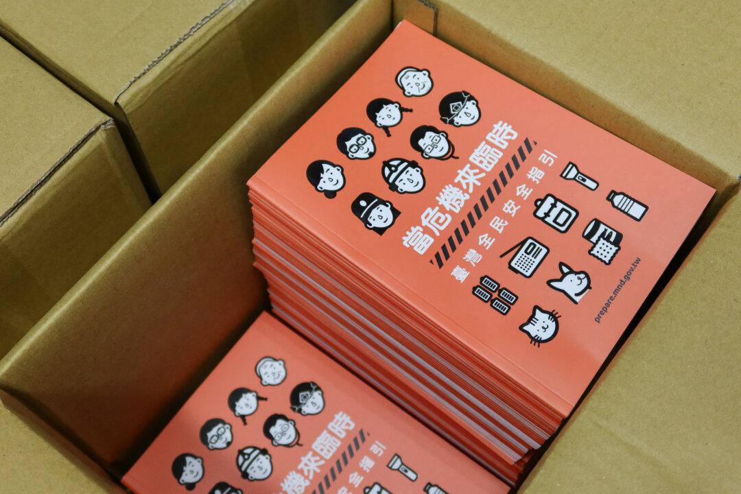 Taiwan Releases New Civil Defense Handbook Amid China’s Military Threat