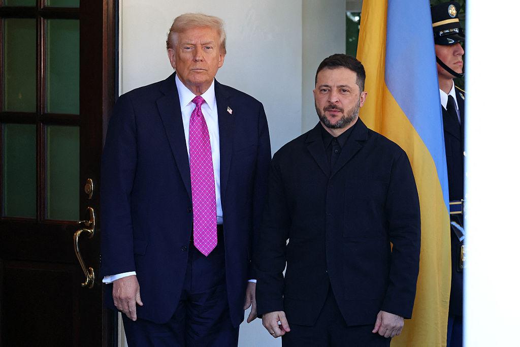 Trump Meets With Zelenskyy After Call With Putin