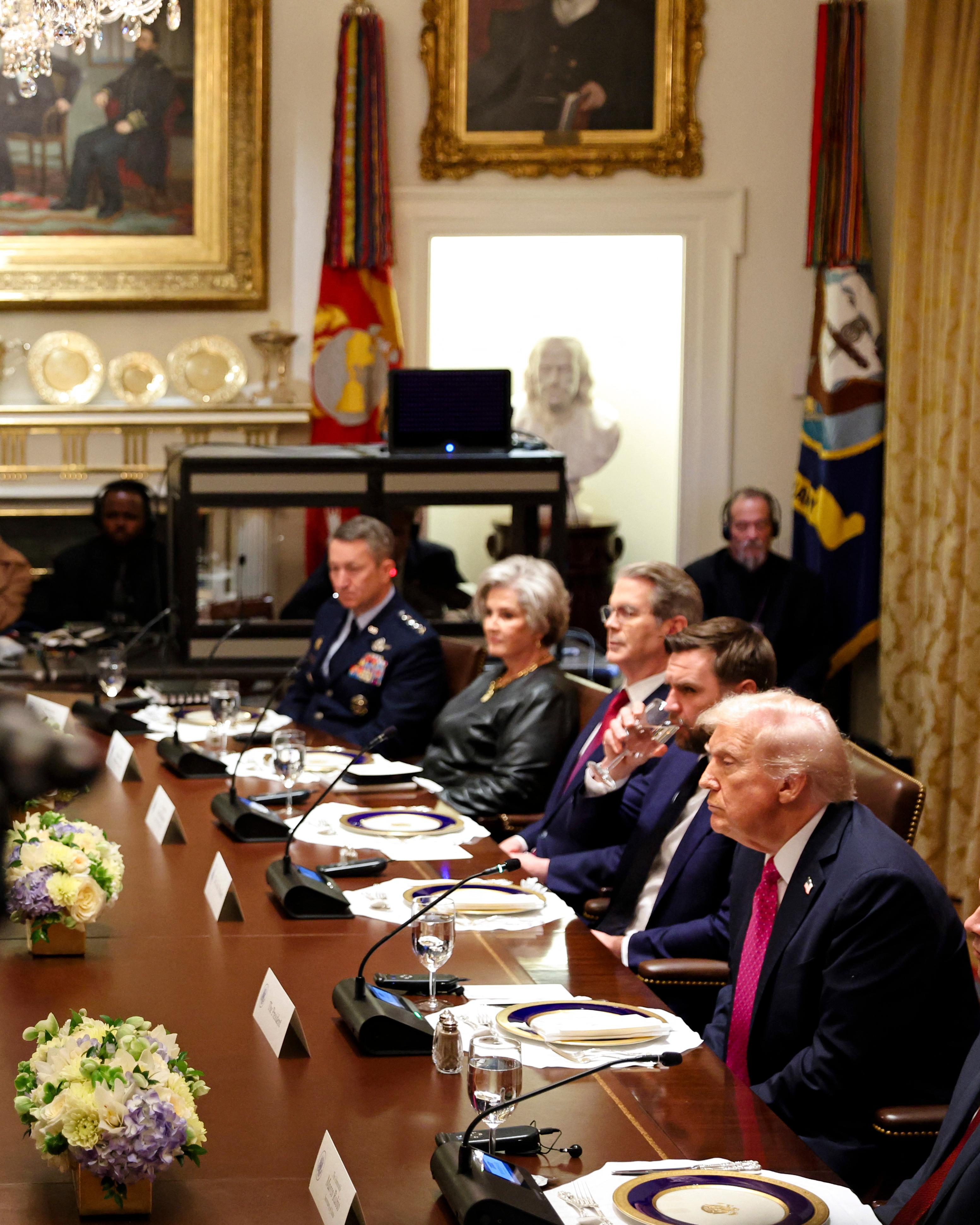 Day in Photos: Trump Meets Zelenskyy, Explosion in Romania, and Student Protest