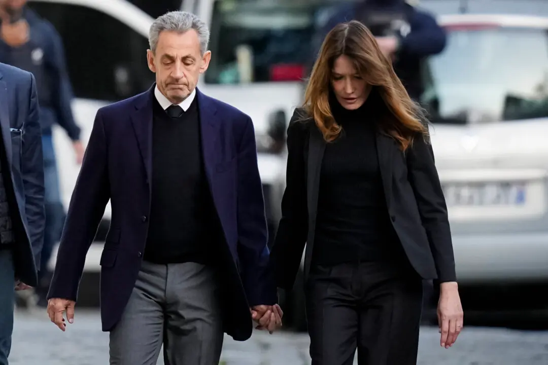 Former French President Nicholas Sarkozy Enters Paris Prison to Begin Sentence