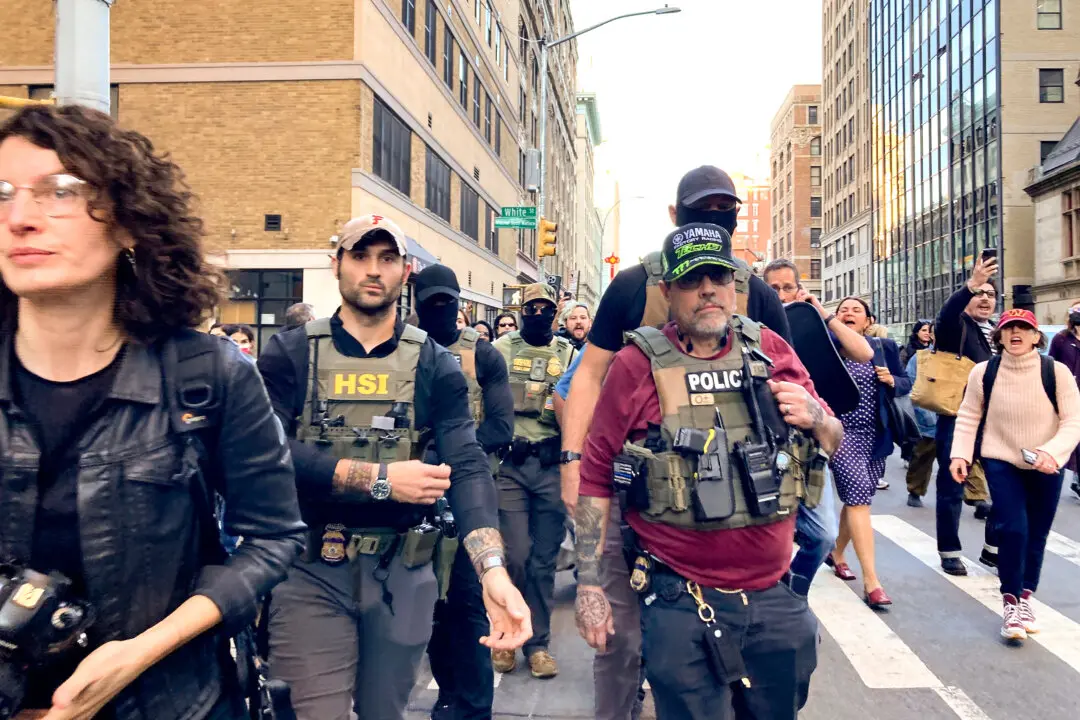 ICE Arrests 9 Illegal Immigrants, 5 Protesters in New York Operation