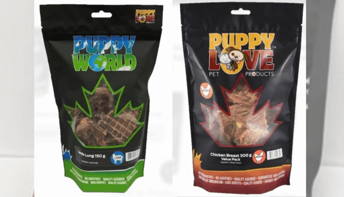 Canadian-Made Dog Treats Recalled Amid Nationwide Salmonella Outbreak