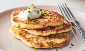Turn Leftover Mashed Potatoes Into Pan-Fried Potato Pancakes