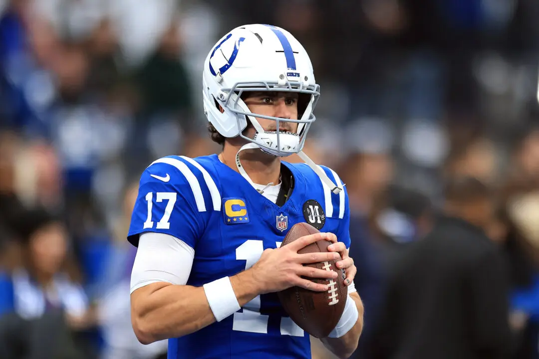 Jones’s Passing Has Colts Dominating AFC South in Season’s First Half