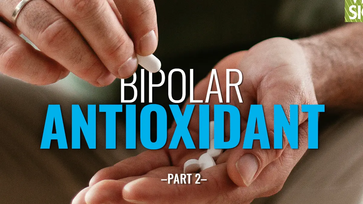 Fix Bipolar Brain Inflammation With Super Antioxidants | William J. Walsh thumbnail