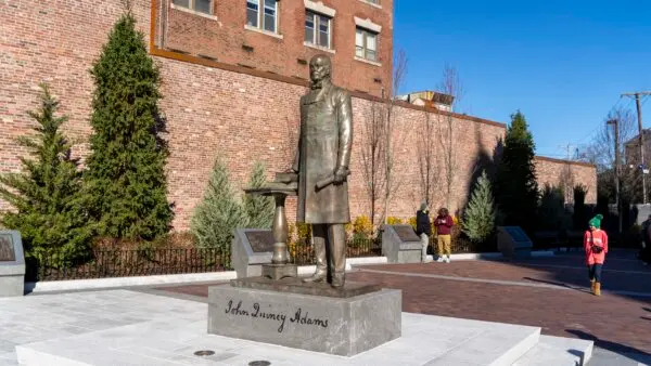 John Quincy Adams Park in Quincy, Massachusetts, Opens to Honor 6th US President